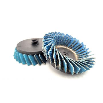 Quick Change Fan-cup- grinding discs grit 120, 3 pcs.  